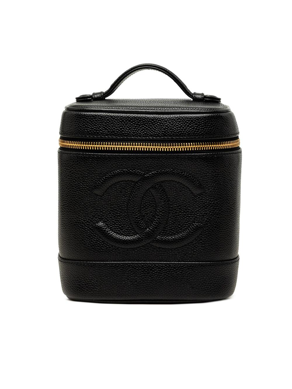 Chanel Cc Caviar Vanity Case Pre-Loved #375482C12B